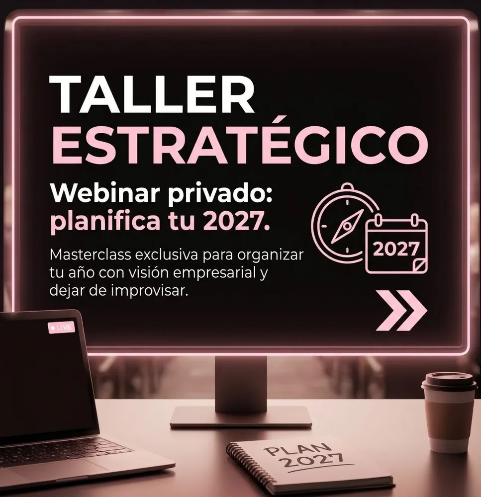 Regalo: Taller Estratégico, webinar privado